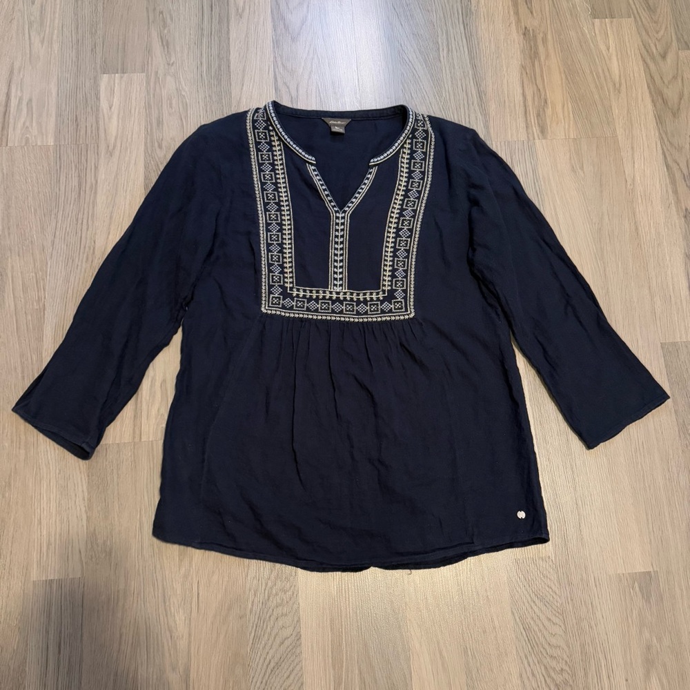 Eddie Bauer 3/4 Sleeve Top